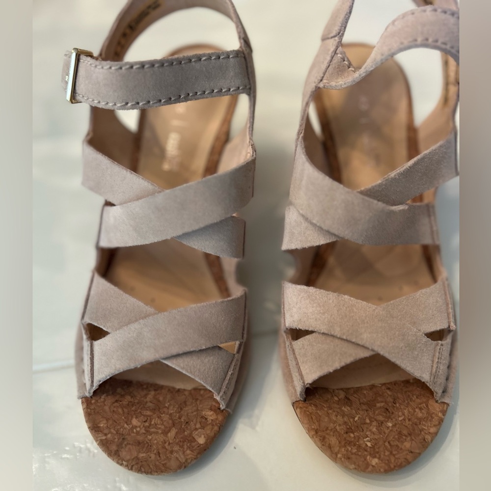 Clarks Spicy Ava Strappy  Heel Sandal/ Free People